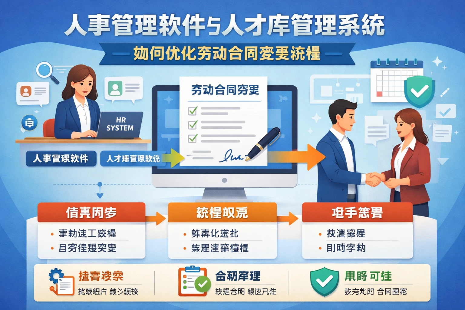 人事管理软件与人才库管理系统如何优化劳动合同变更流程