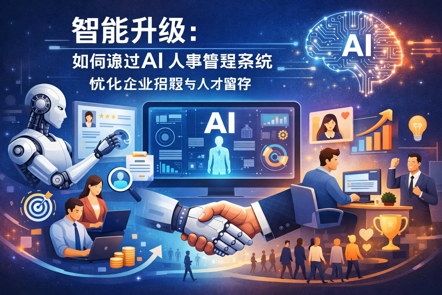 智能升级：如何通过AI人事管理系统优化企业招聘与人才留存