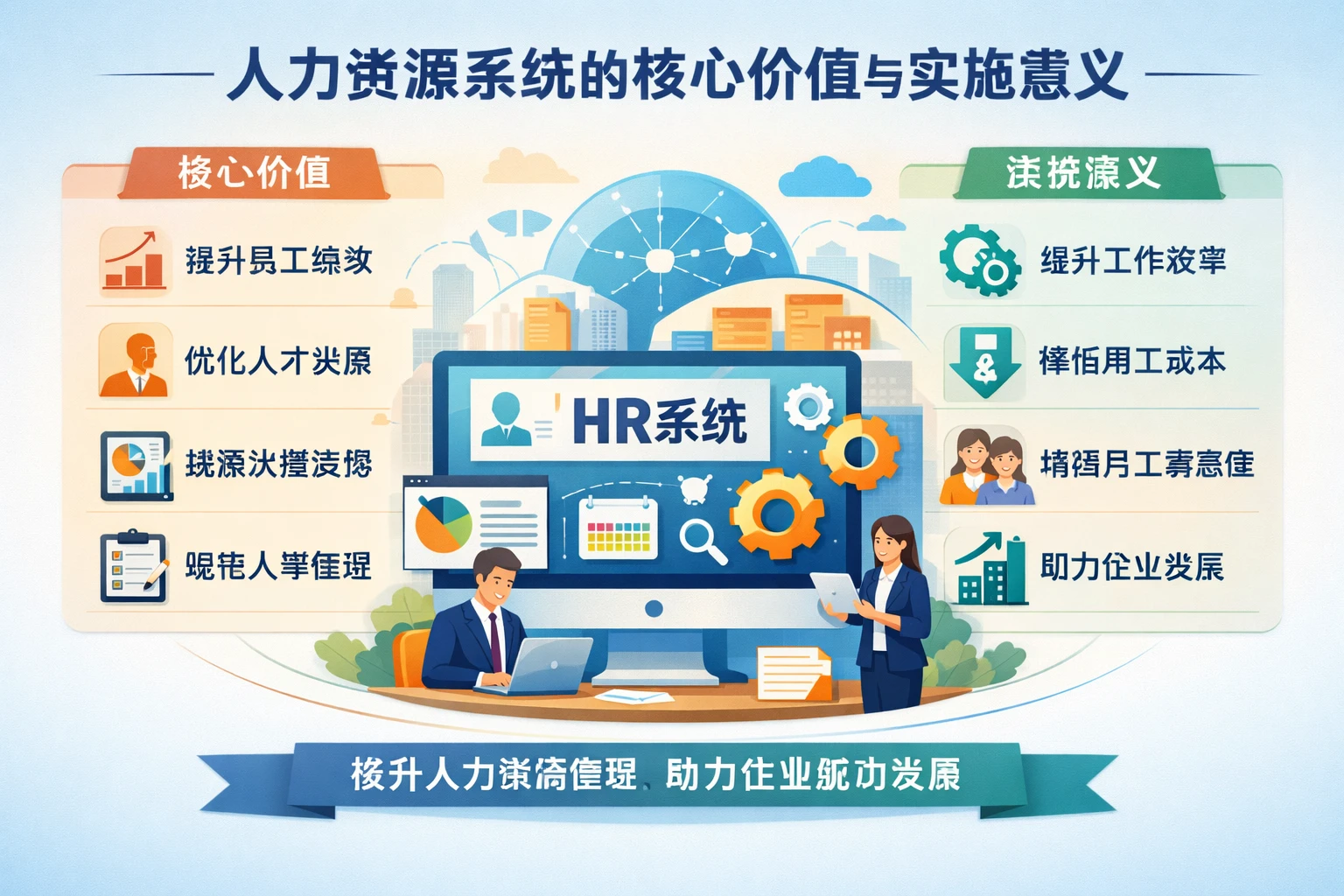 人力资源系统的核心价值与实施意义
