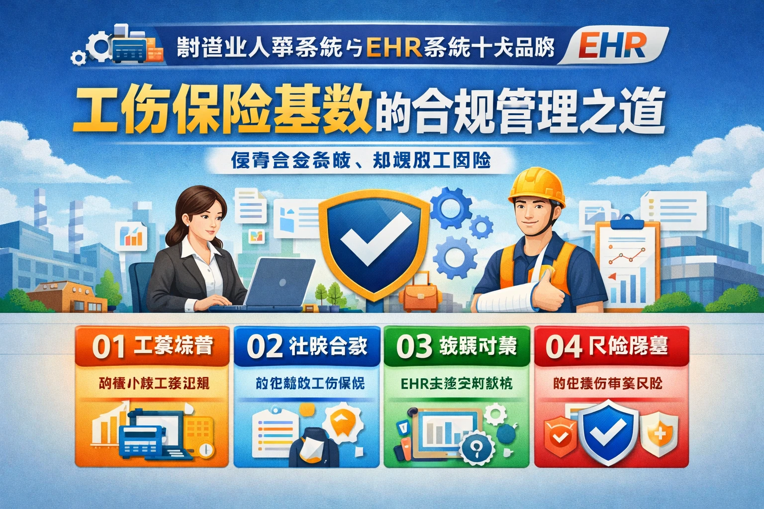 制造业人事系统与EHR系统十大品牌：工伤保险基数的合规管理之道