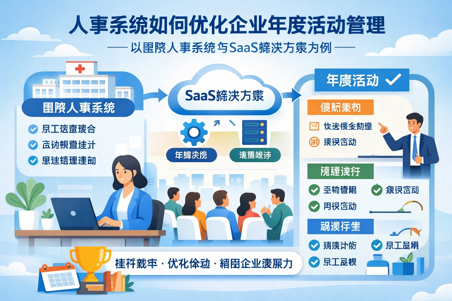 人事系统如何优化企业年度活动管理——以医院人事系统与SaaS解决方案为例