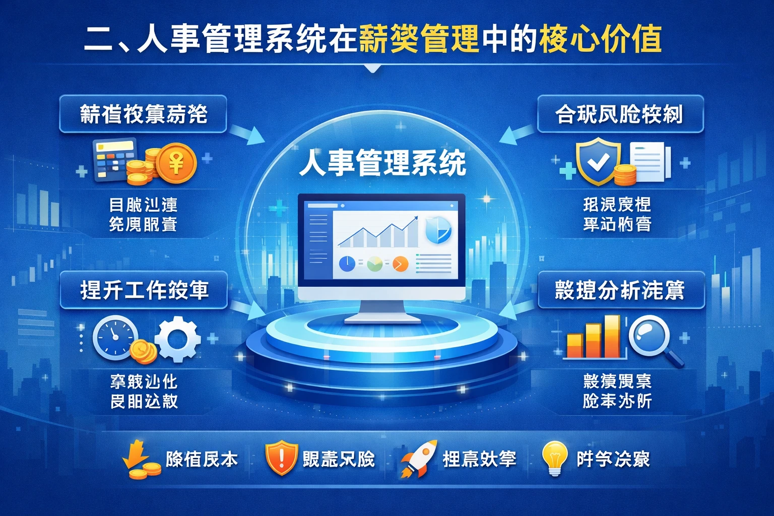 二、人事管理系统在薪资管理中的核心价值