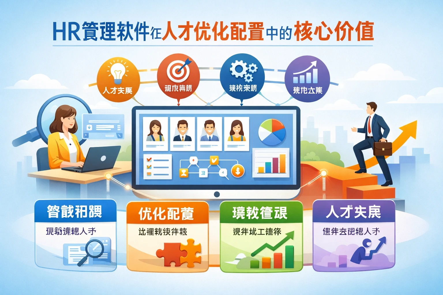 HR管理软件在人才优化配置中的核心价值