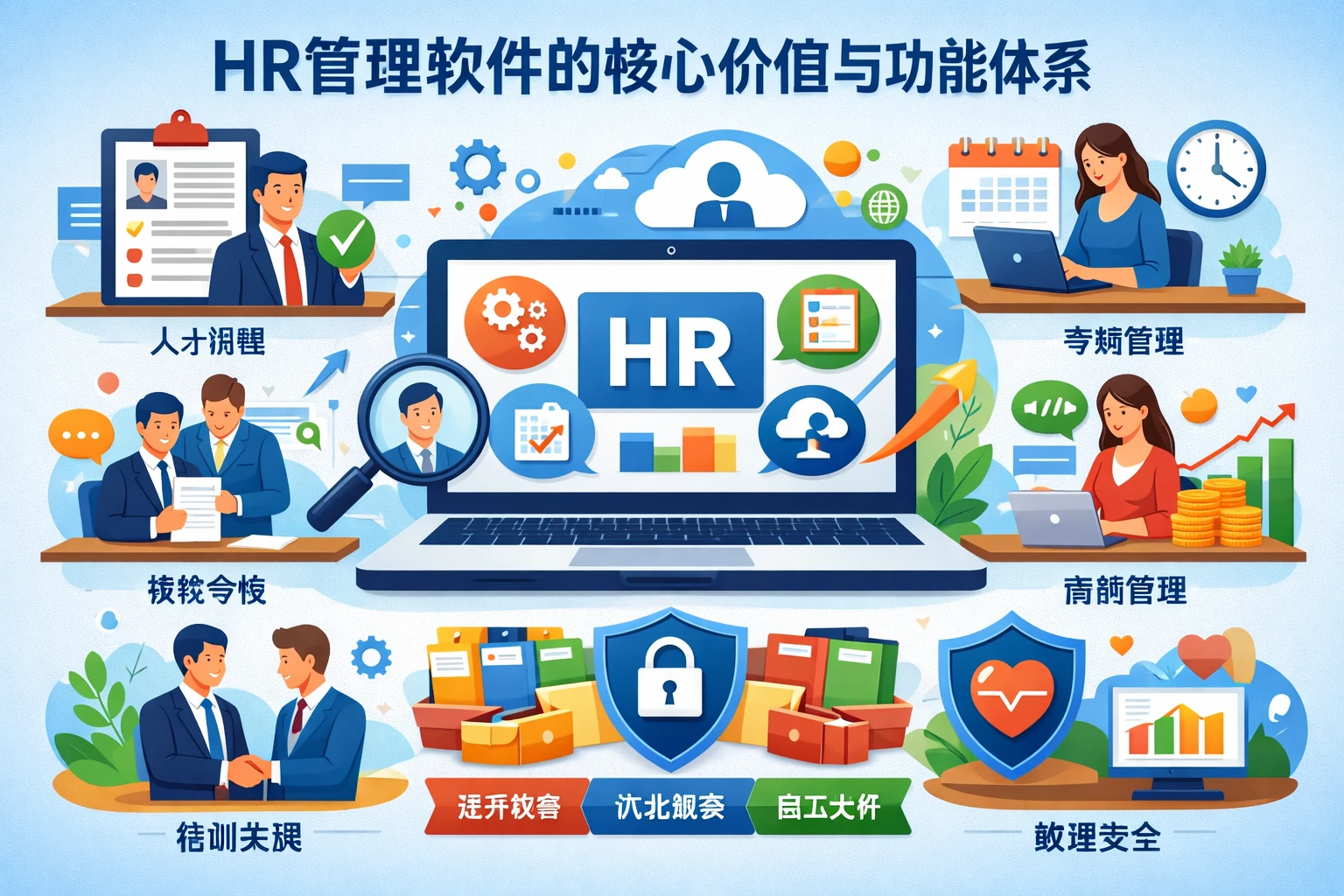 HR管理软件的核心价值与功能体系