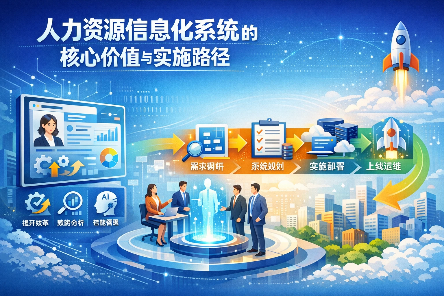 人力资源信息化系统的核心价值与实施路径