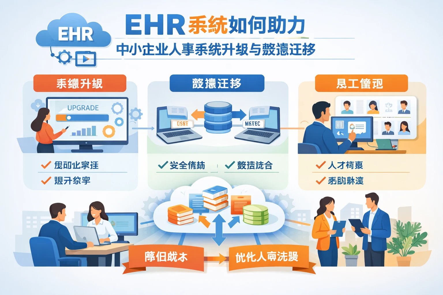 ehr系统如何助力中小企业人事系统升级与数据迁移