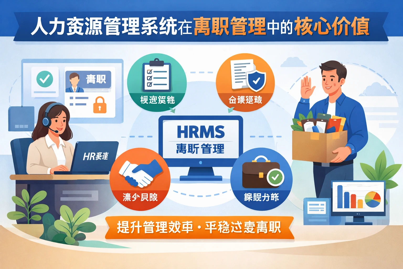 人力资源管理系统在离职管理中的核心价值