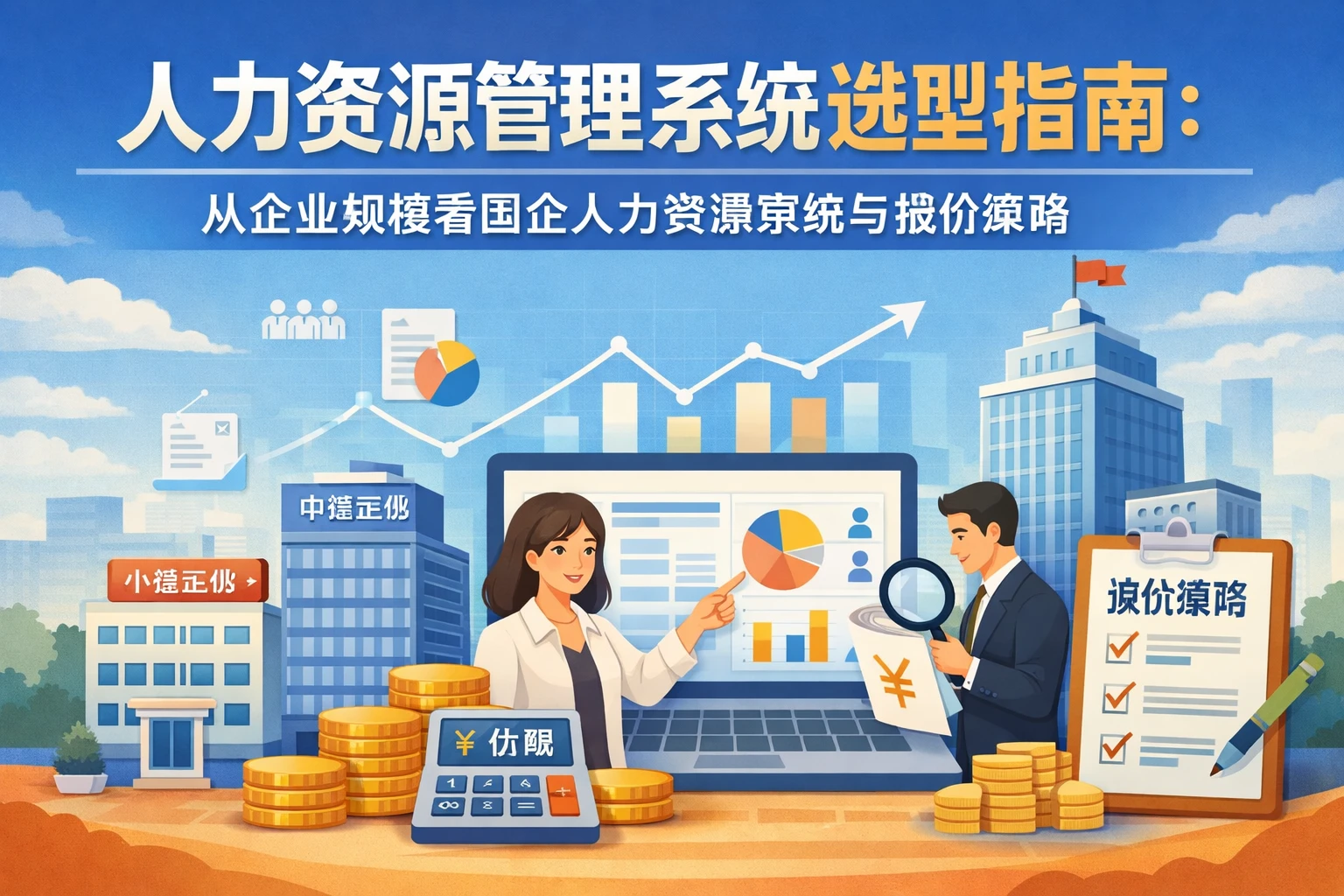 人力资源管理系统选型指南：从企业规模看国企人力资源系统与报价策略