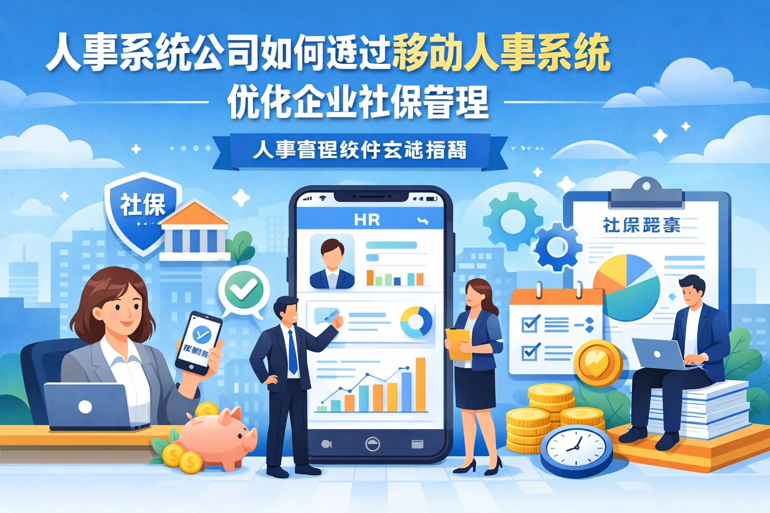 人事系统公司如何通过移动人事系统优化企业社保管理 - 人事管理软件实战指南