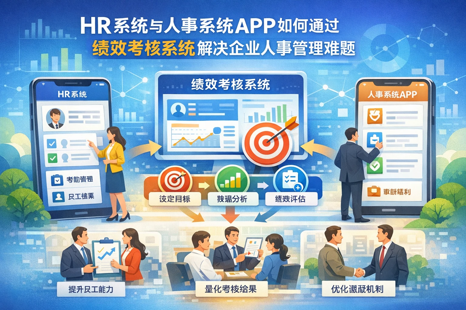 HR系统与人事系统APP如何通过绩效考核系统解决企业人事管理难题