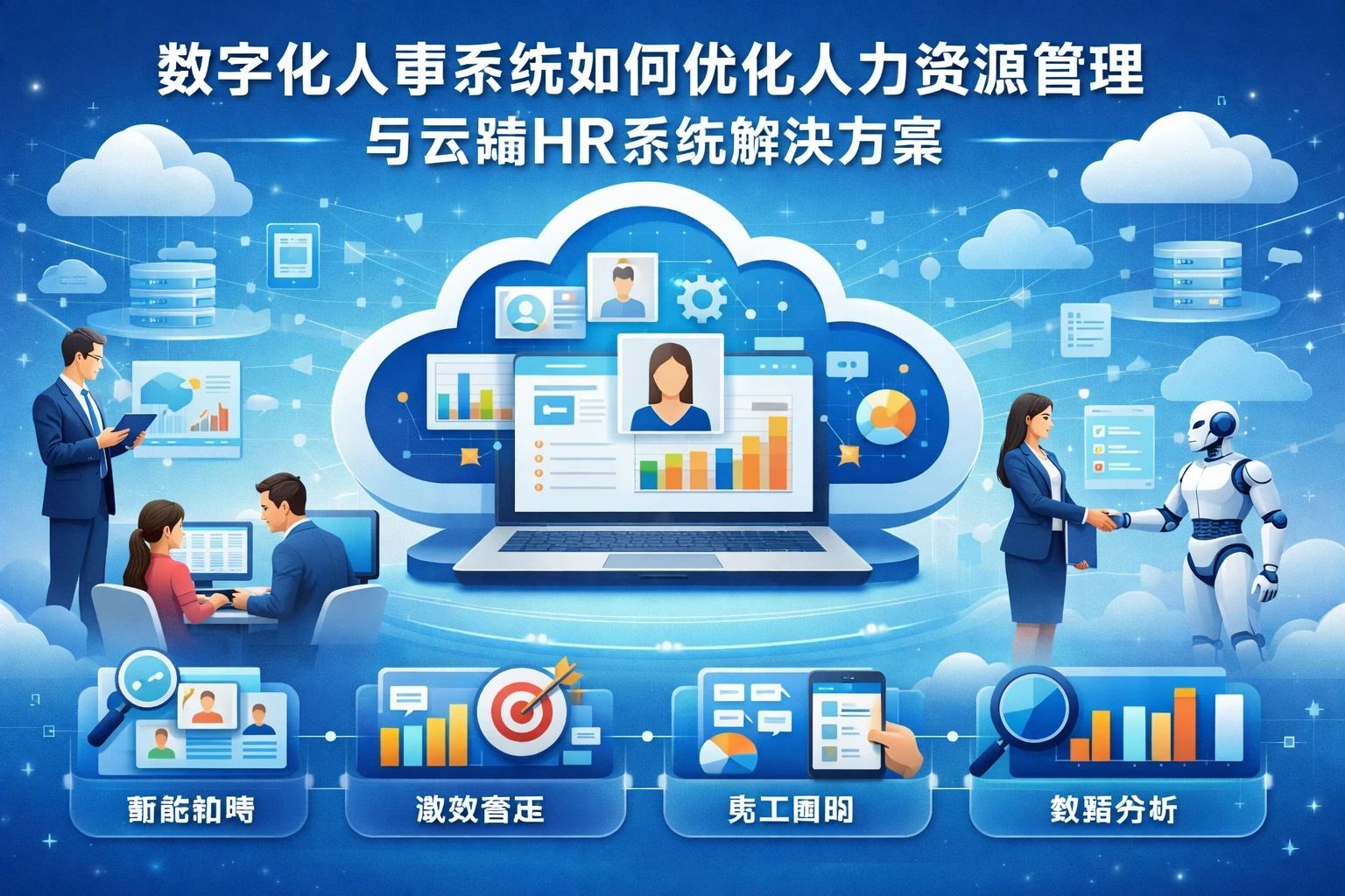 数字化人事系统如何优化人力资源管理与云端HR系统解决方案