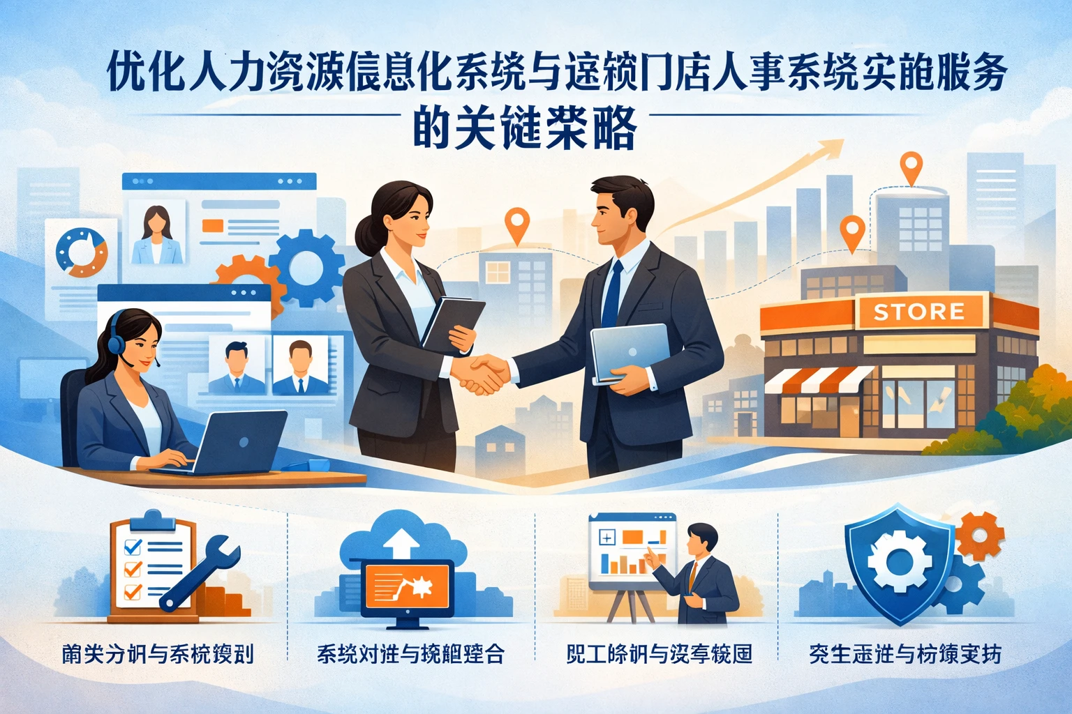 优化人力资源信息化系统与连锁门店人事系统实施服务的关键策略