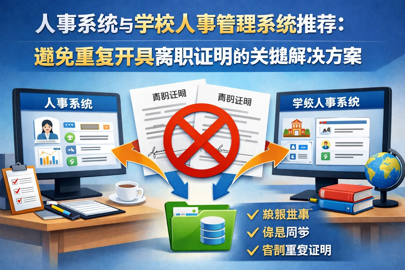 人事系统与学校人事管理系统推荐：避免重复开具离职证明的关键解决方案