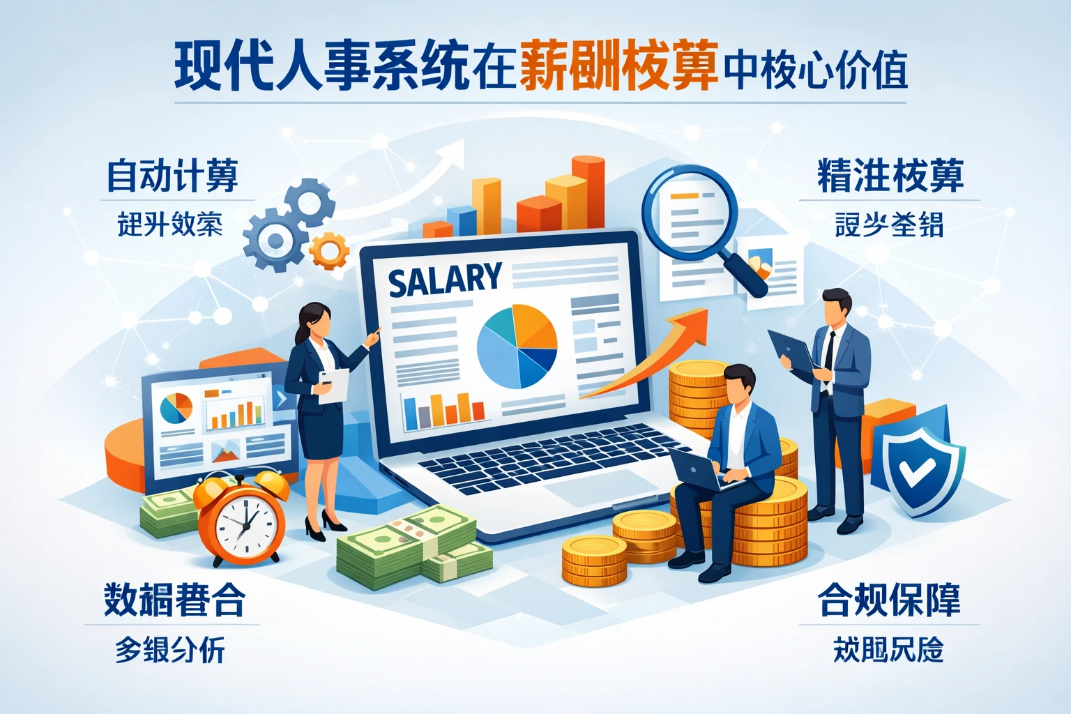 现代人事系统在薪酬核算中的核心价值