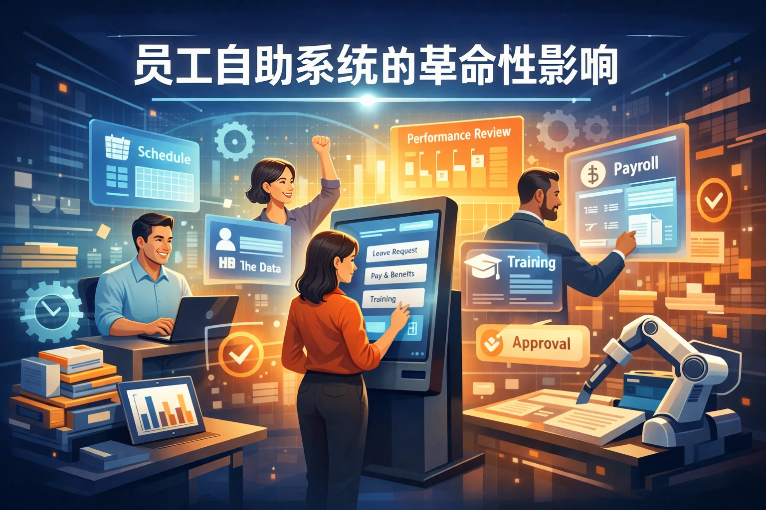 员工自助系统的革命性影响