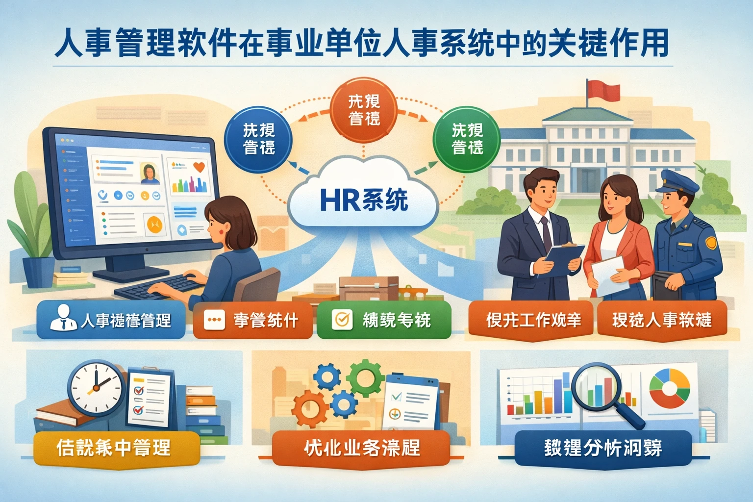 人事管理软件在事业单位人事系统中的关键作用