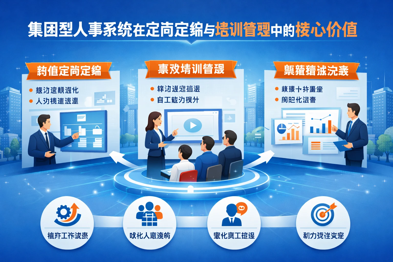 集团型人事系统在定岗定编与培训管理中的核心价值