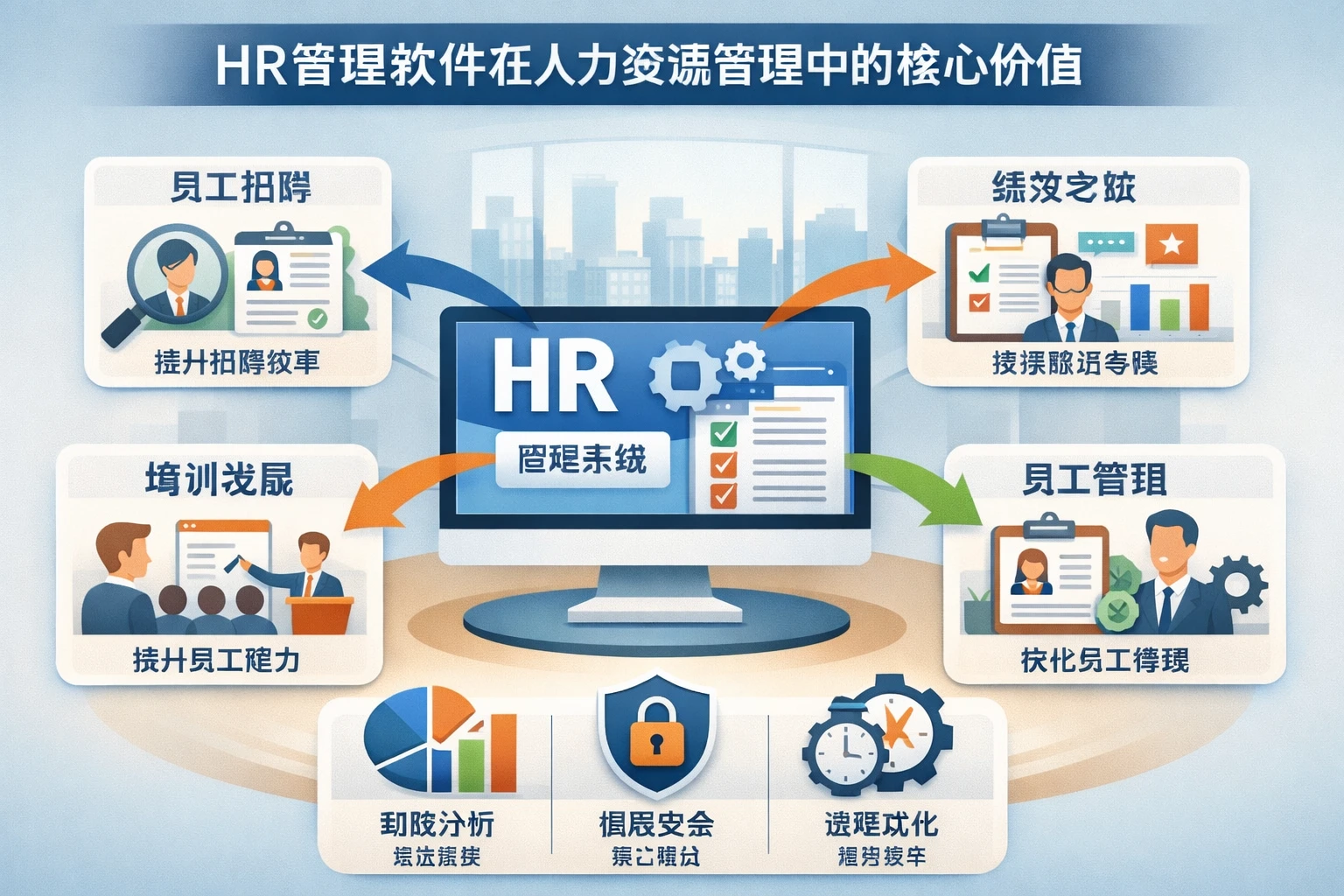 HR管理软件在人力资源管理中的核心价值