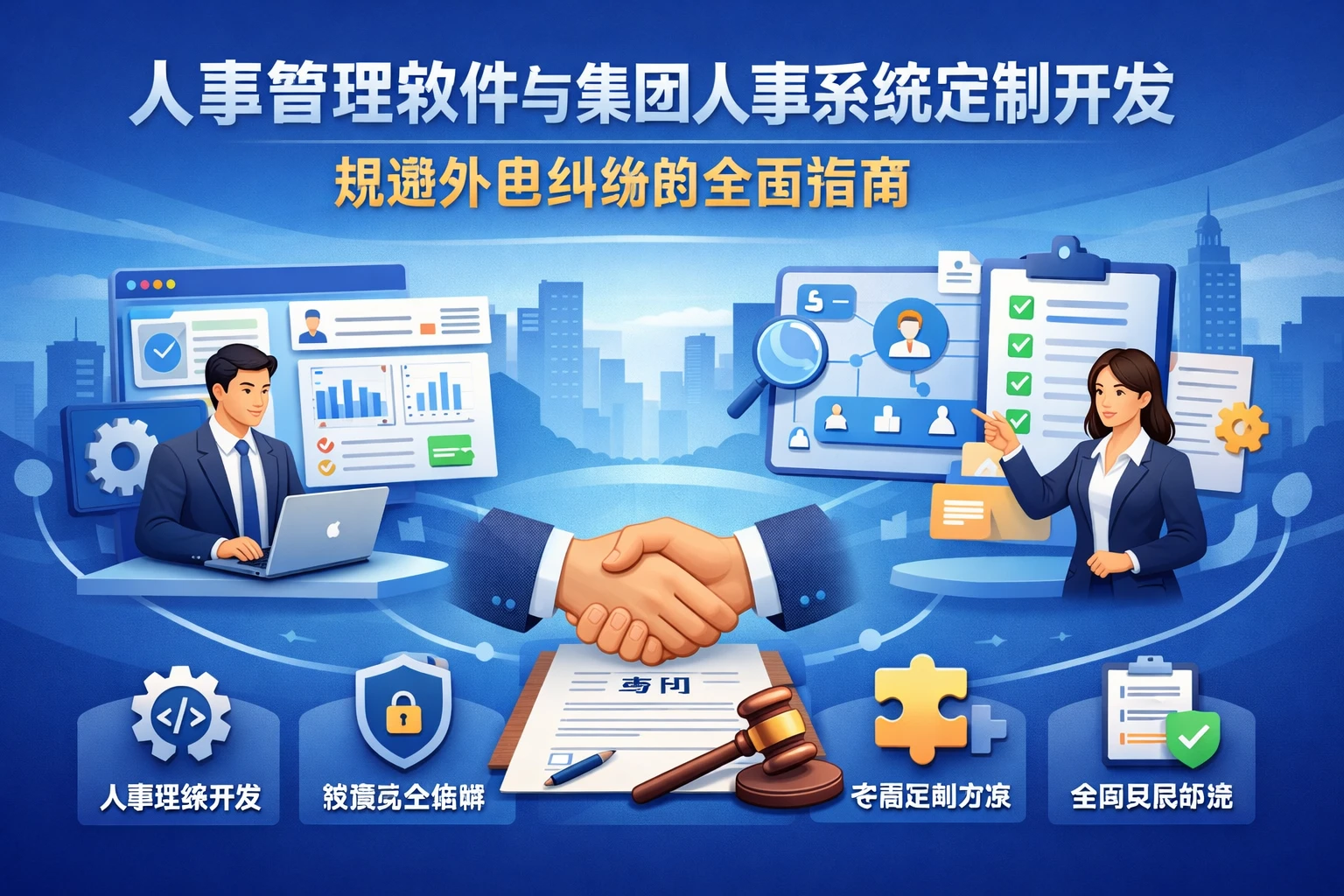 人事管理软件与集团人事系统定制开发:规避外包纠纷的全面指南