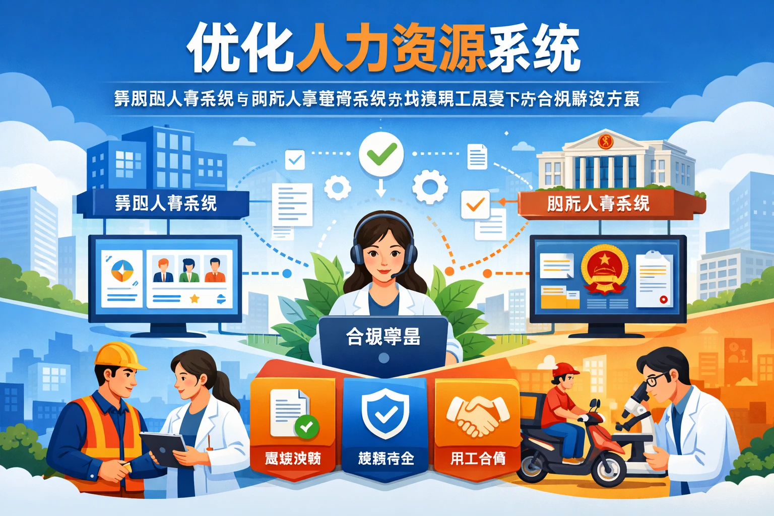 优化人力资源系统：集团型人事系统与政府人事管理系统在特殊用工场景下的合规解决方案