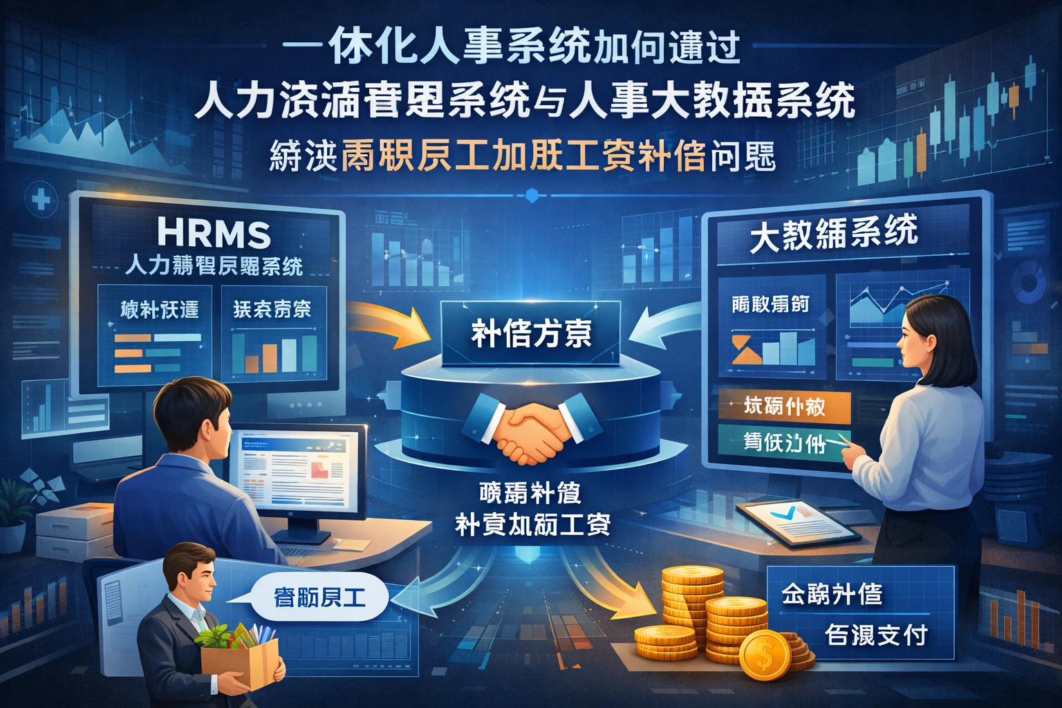 一体化人事系统如何通过人力资源管理系统与人事大数据系统解决离职员工加班工资补偿问题