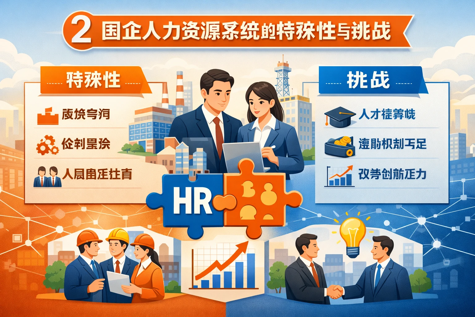 2 国企人力资源系统的特殊性与挑战