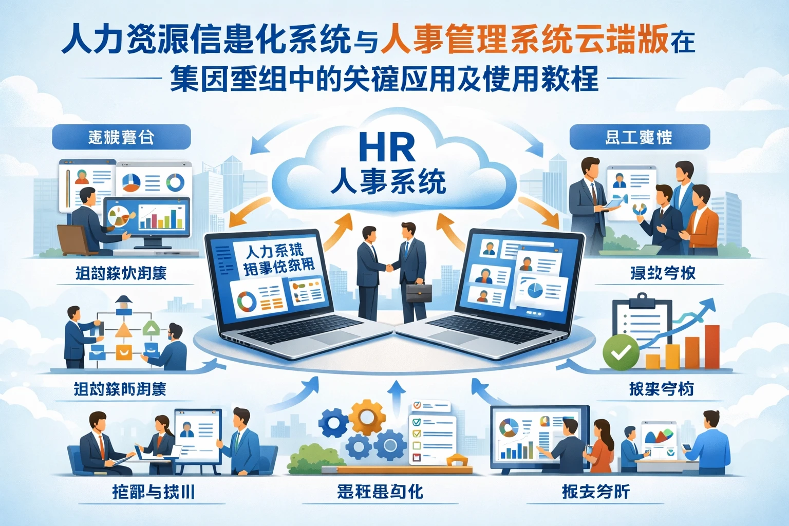 人力资源信息化系统与人事管理系统云端版在集团重组中的关键应用及使用教程