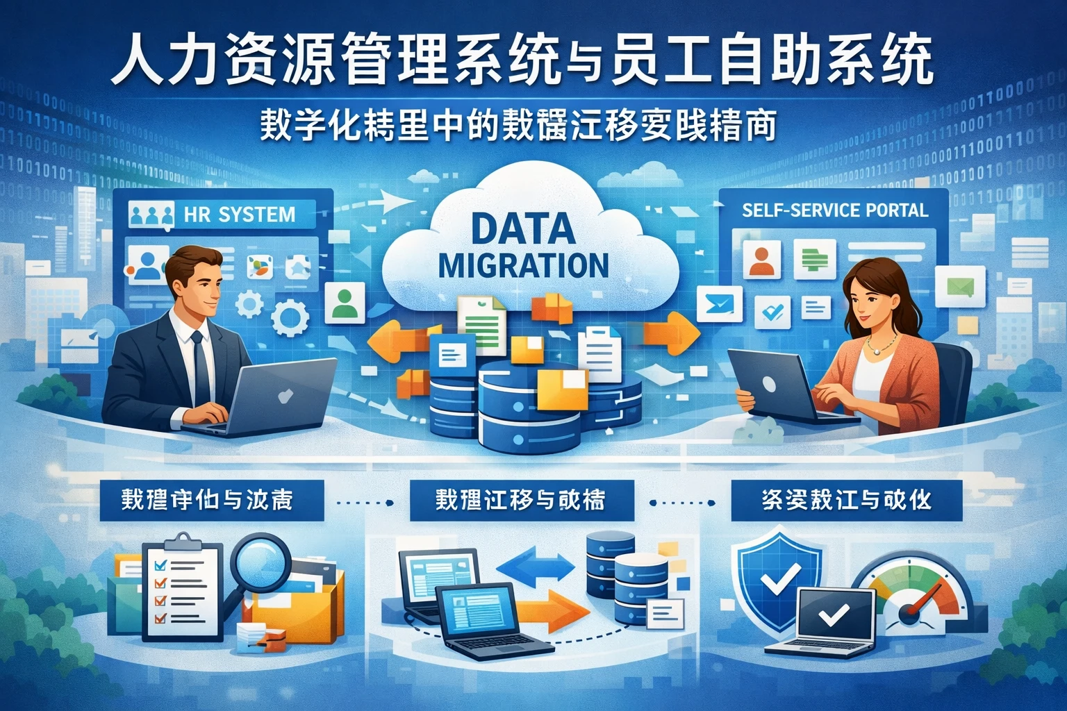 人力资源管理系统与员工自助系统：数字化转型中的数据迁移实践指南
