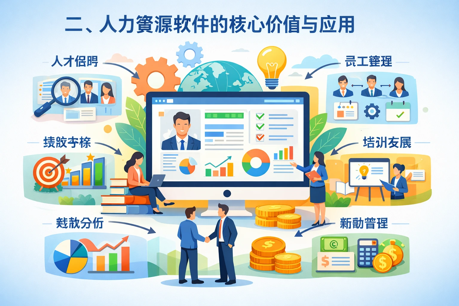 二、人力资源软件的核心价值与应用
