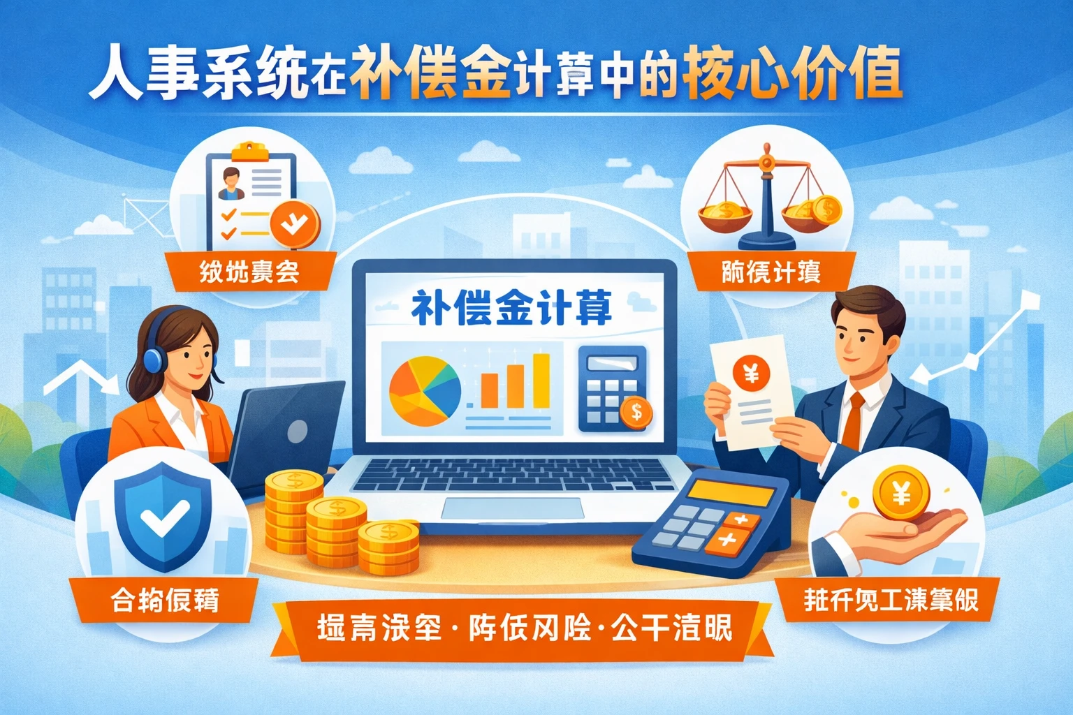 人事系统在补偿金计算中的核心价值