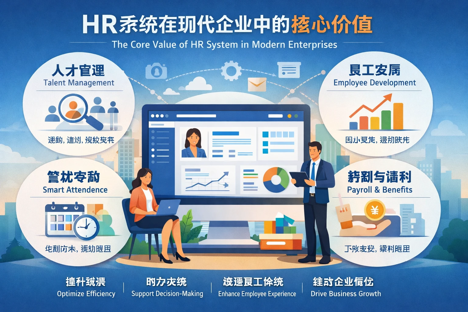 HR系统在现代企业中的核心价值