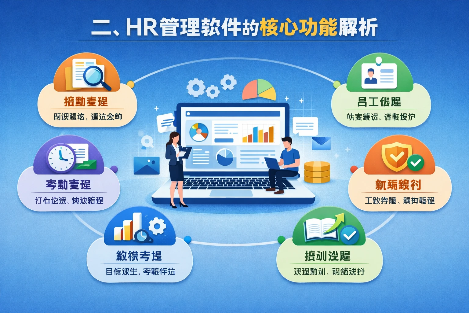 二、HR管理软件的核心功能解析