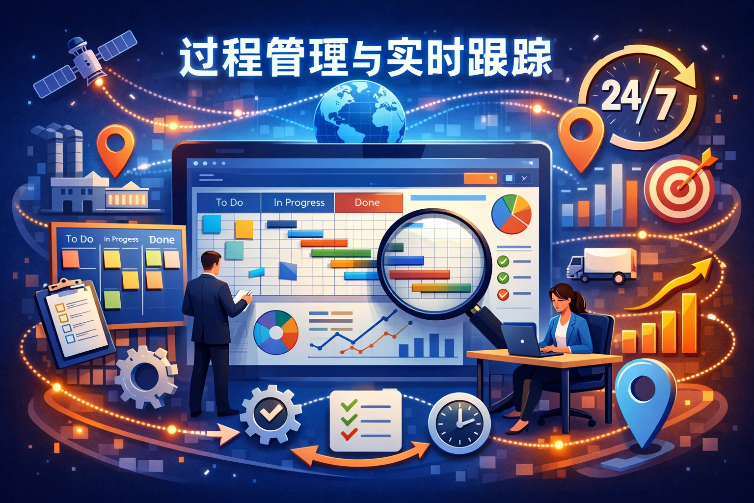 过程管理与实时跟踪