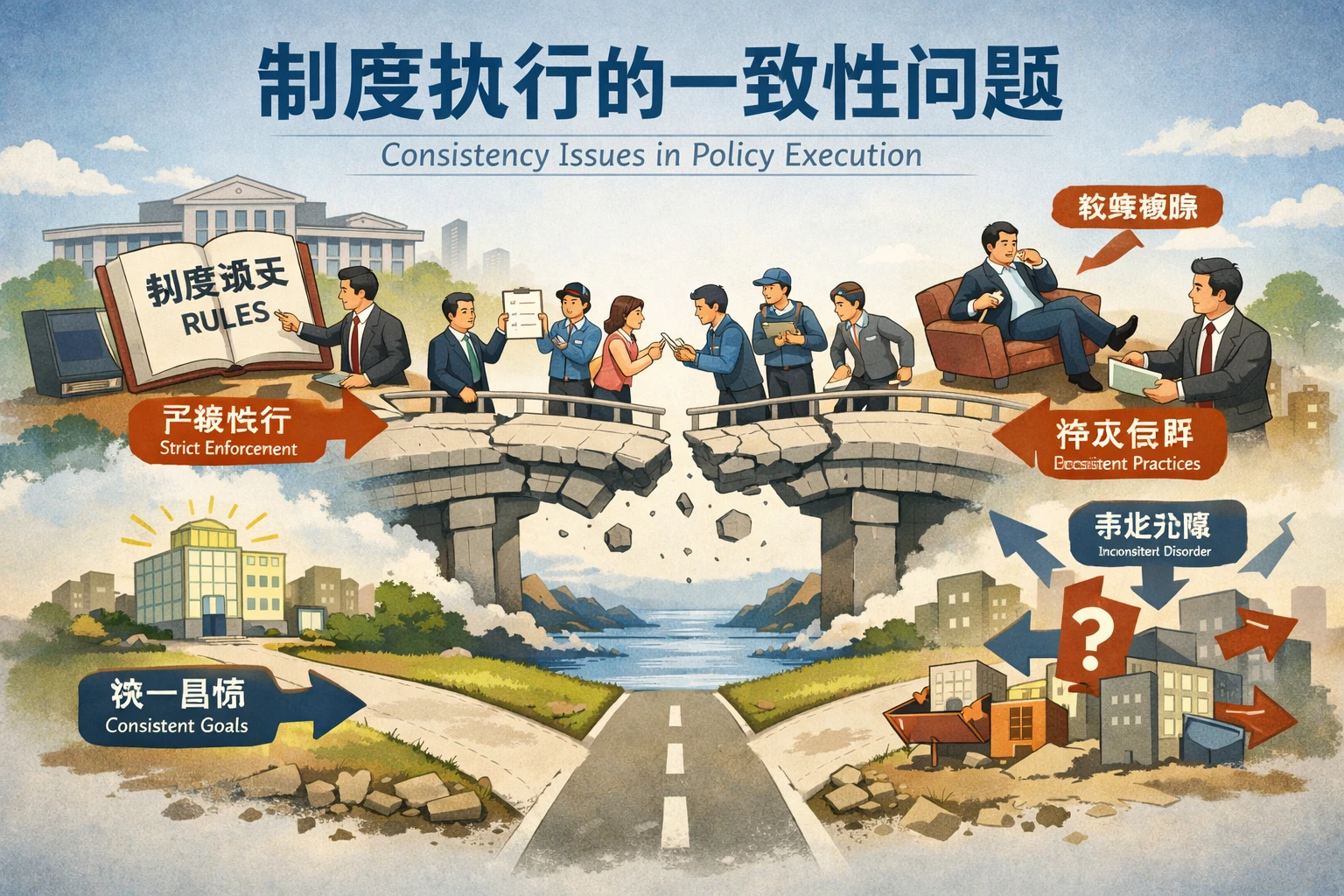 制度执行的一致性问题