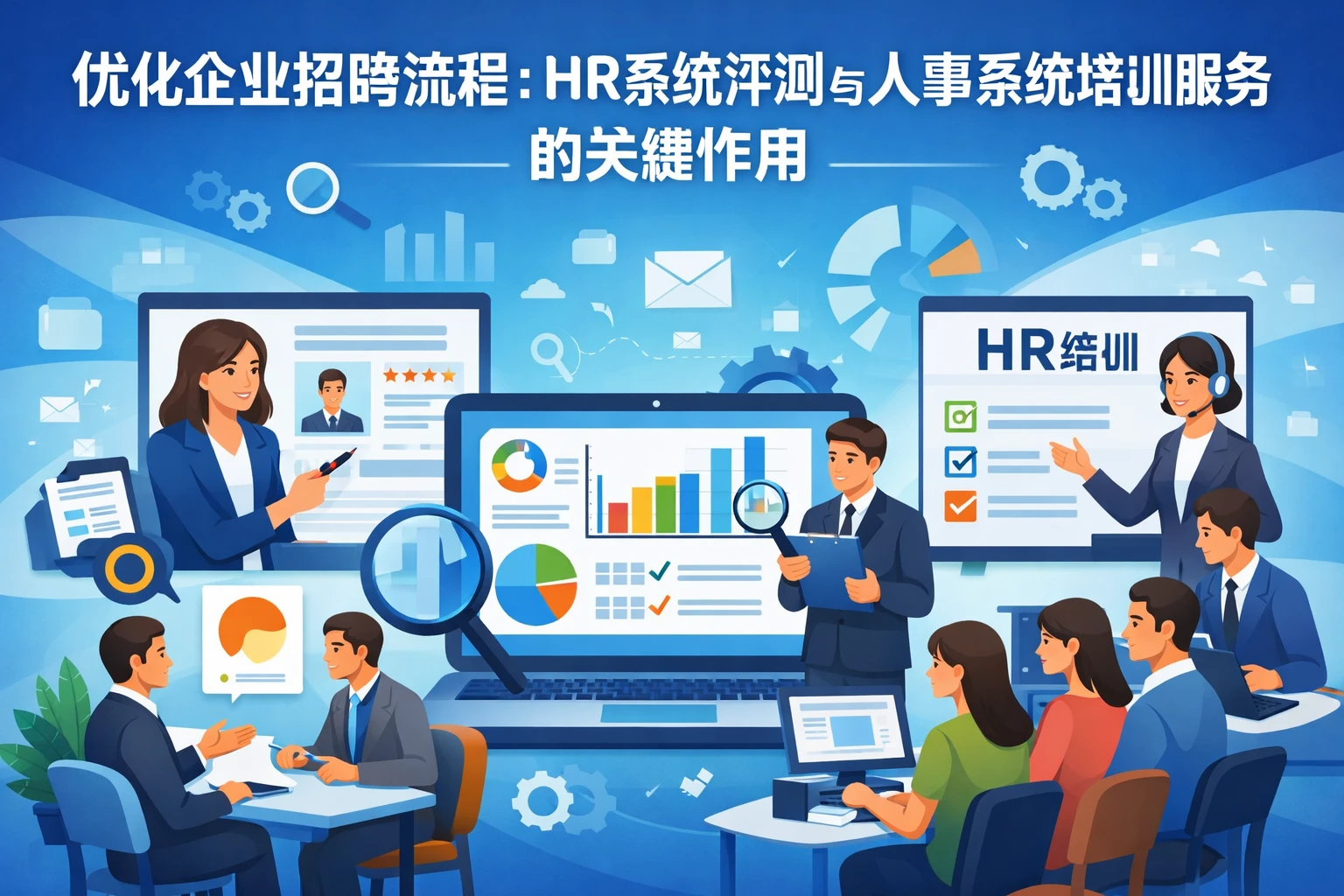 优化企业招聘流程:HR系统评测与人事系统培训服务的关键作用
