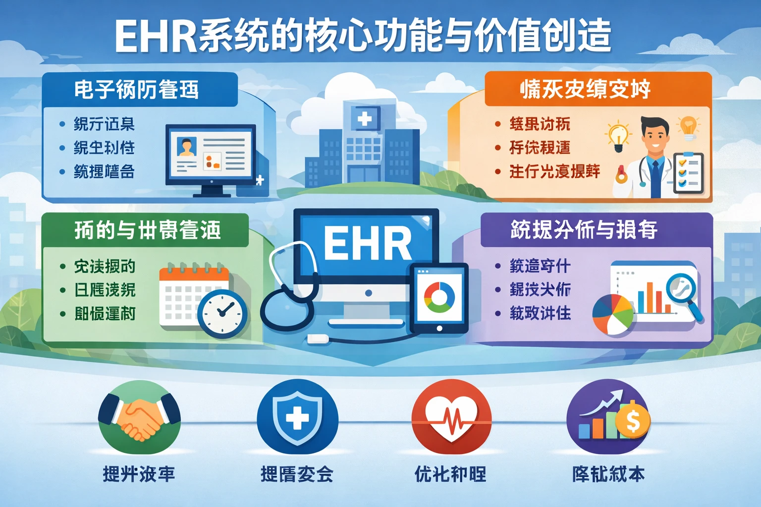EHR系统的核心功能与价值创造