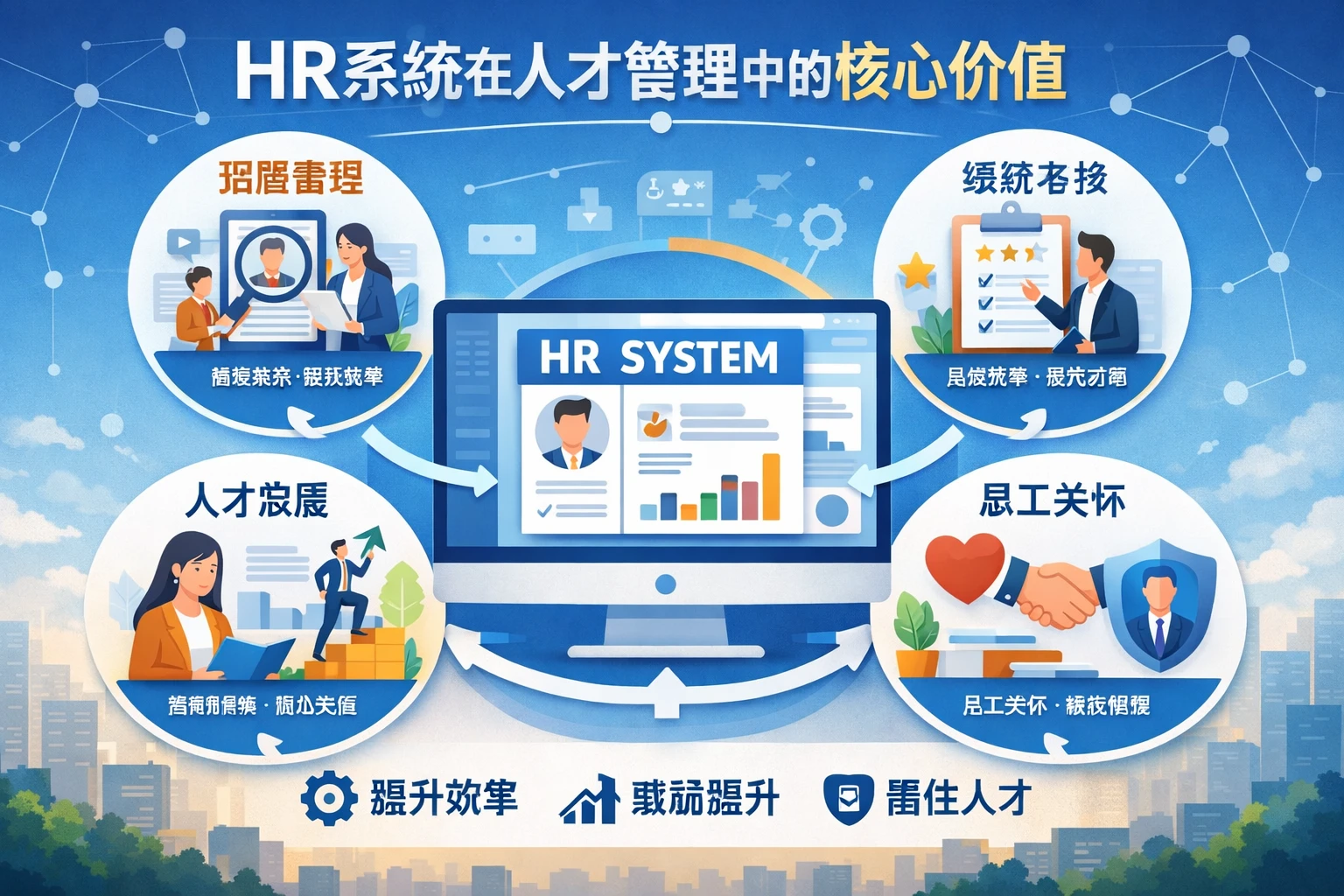 HR系统在人才管理中的核心价值