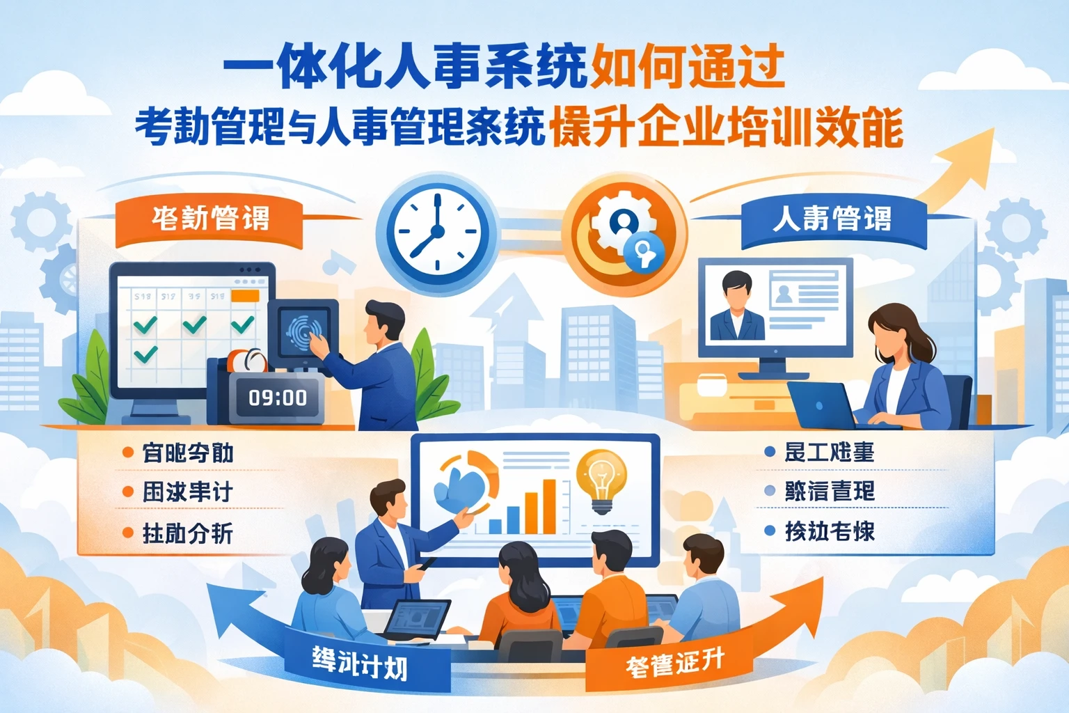 一体化人事系统如何通过考勤管理与人事管理系统提升企业培训效能