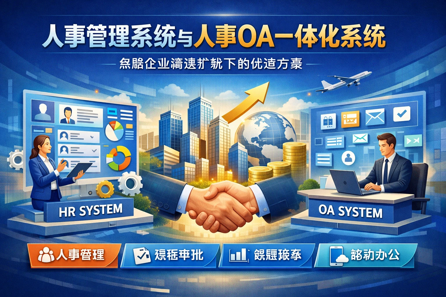 人事管理系统与人事OA一体化系统：金融企业高速扩张下的优选方案