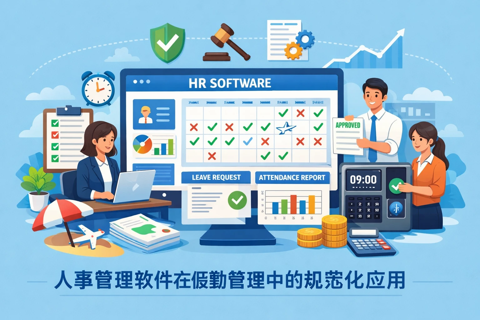 人事管理软件在假勤管理中的规范化应用