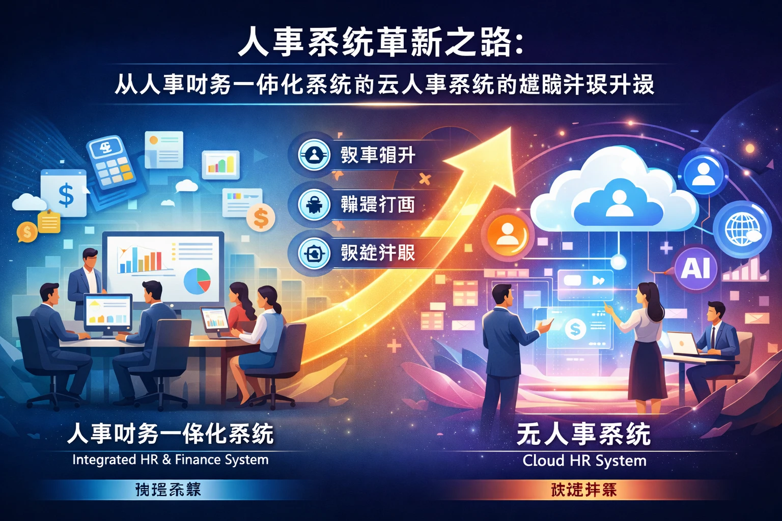 人事系统革新之路:从人事财务一体化系统到云人事系统的战略升级