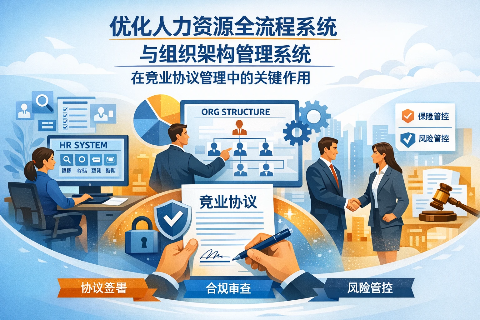 优化人力资源全流程系统与组织架构管理系统在竞业协议管理中的关键作用