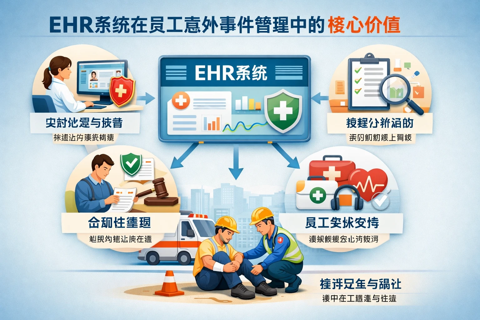 EHR系统在员工意外事件管理中的核心价值