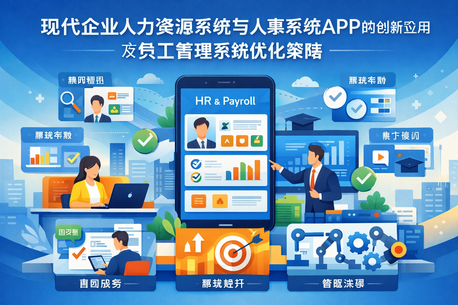 现代企业人力资源系统与人事系统APP的创新应用及员工管理系统优化策略