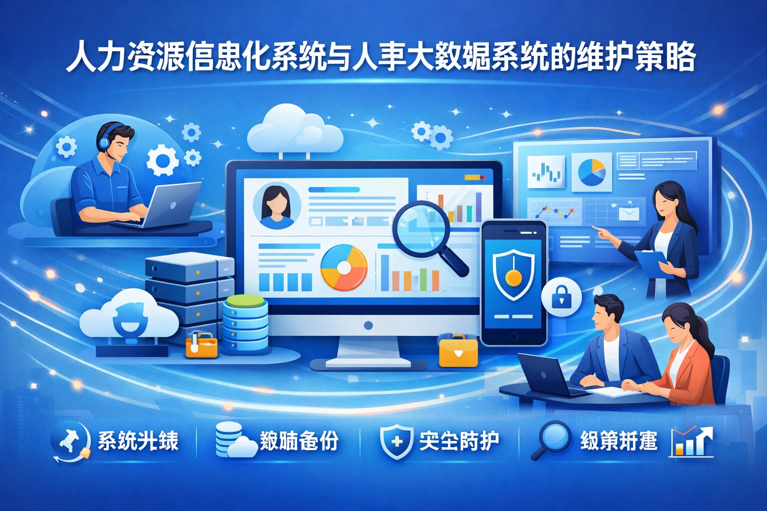 人力资源信息化系统与人事大数据系统的维护策略