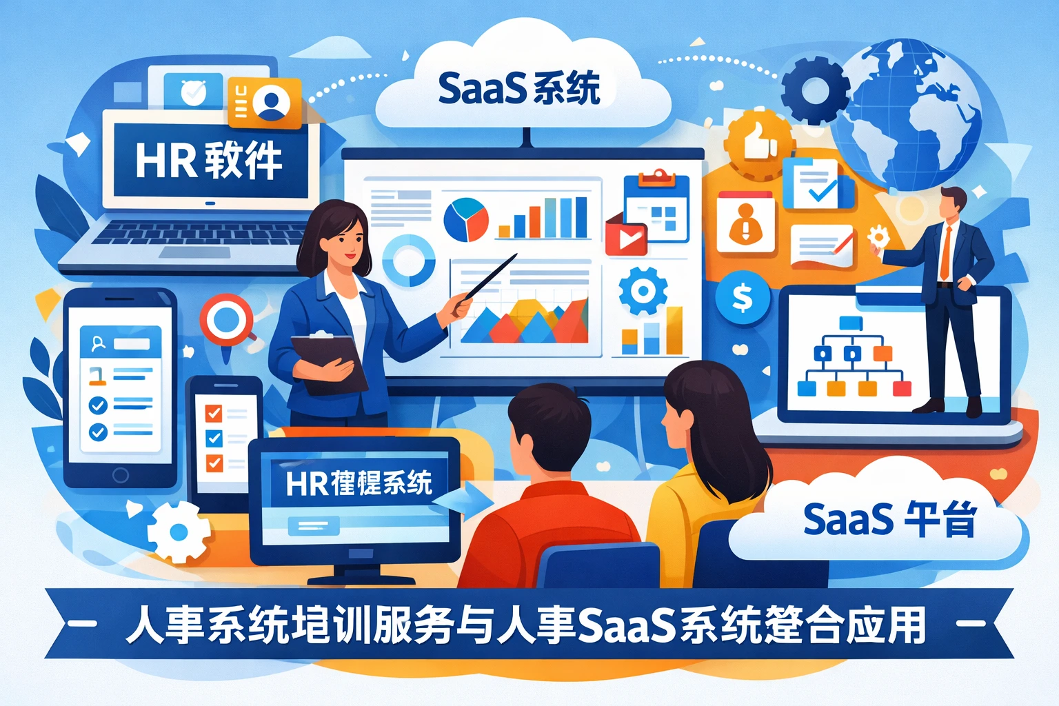人力资源软件、人事系统培训服务与人事SaaS系统的整合应用