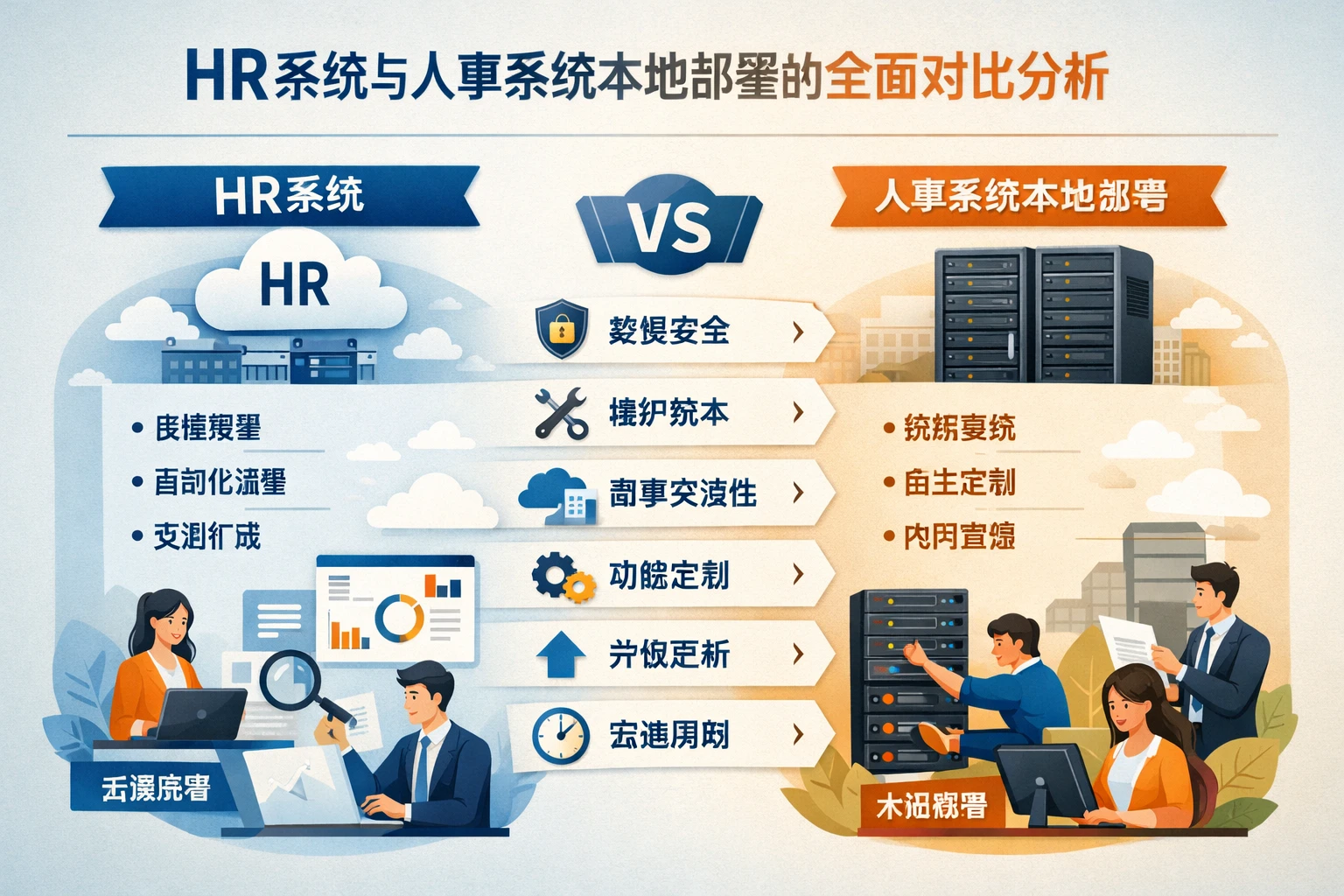 HR系统与人事系统本地部署的全面对比分析