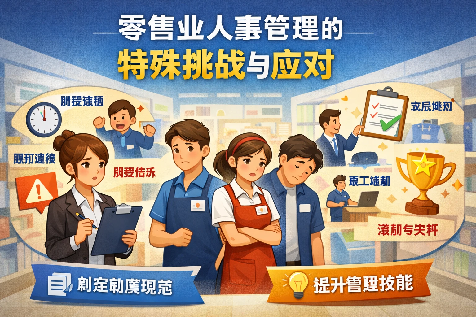 零售业人事管理的特殊挑战与应对