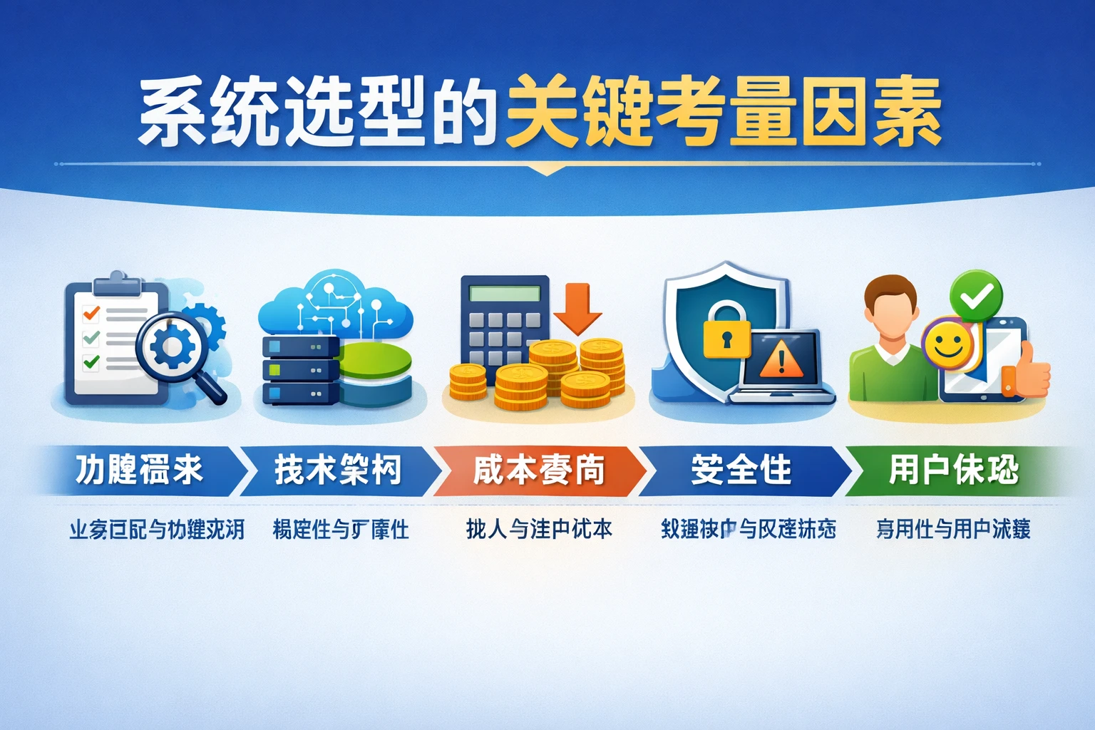 系统选型的关键考量因素