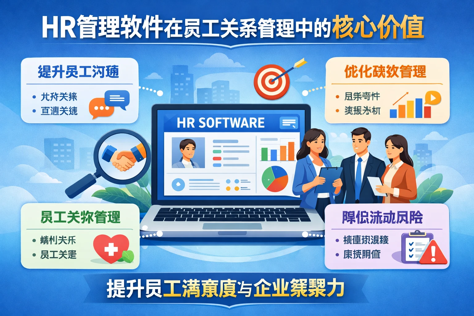 HR管理软件在员工关系管理中的核心价值